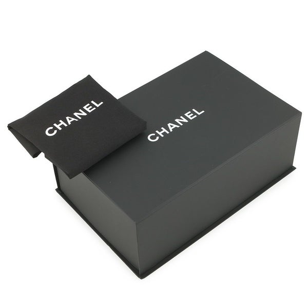 シャネル チェーンショルダーバッグ マトラッセ ココマーク トップハンドル ミニ ラムスキン AS2431 黒