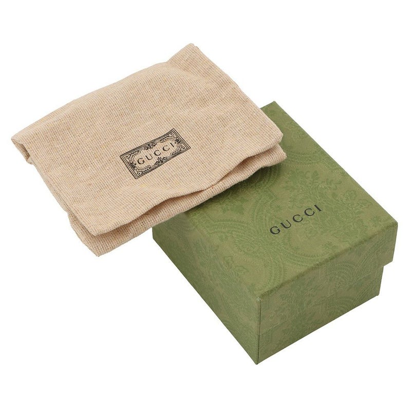 グッチ キーホルダー インターロッキングG ドッグ キーチェーン メタル 817294 GUCCI チャーム メンズ 黒