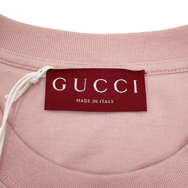 グッチ Ｔシャツ エンブロイダリー コットンジャージー コットン メンズサイズS 796395 GUCCI