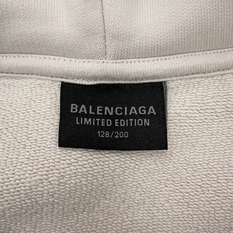 バレンシアガ パーカー BFRND スモール ジップアップ フーディー コットン レディースサイズL 788243 BALENCIAGA トップス