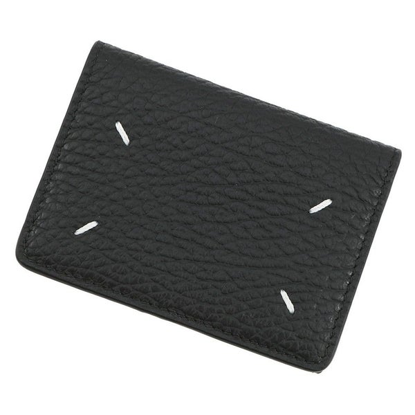 メゾンマルジェラ 三つ折り財布 4ステッチ カーフレザー S36UI0416P4455T8013 Maison Margiela 黒