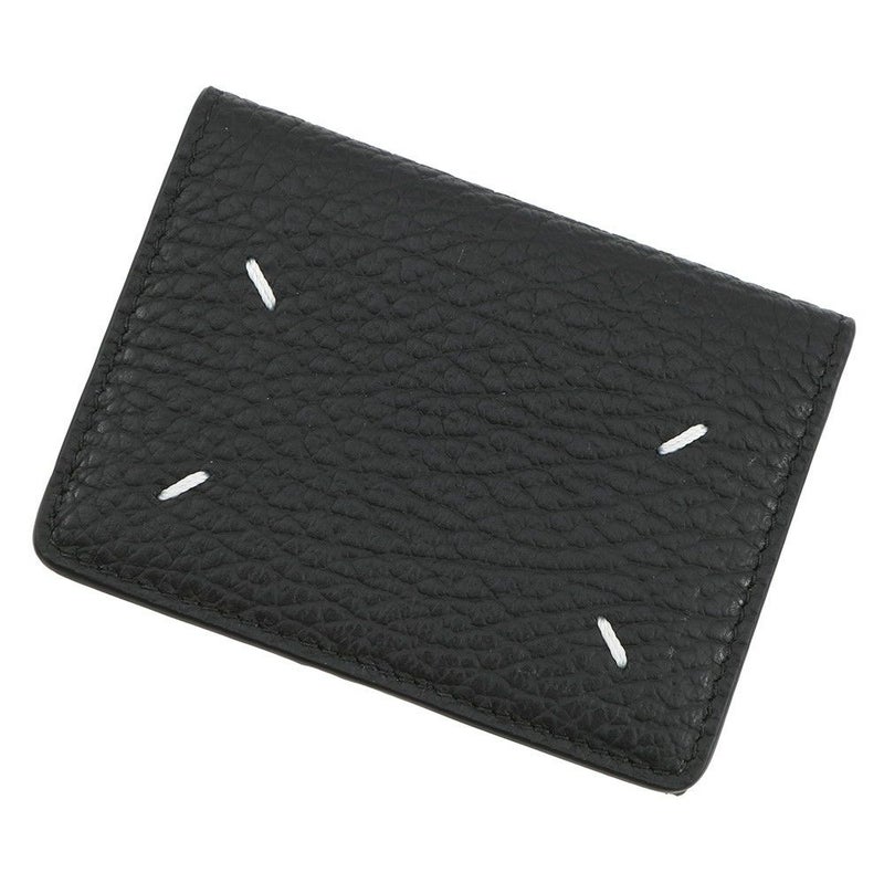 メゾンマルジェラ 三つ折り財布 4ステッチ カーフレザー S36UI0416P4455T8013 Maison Margiela 黒