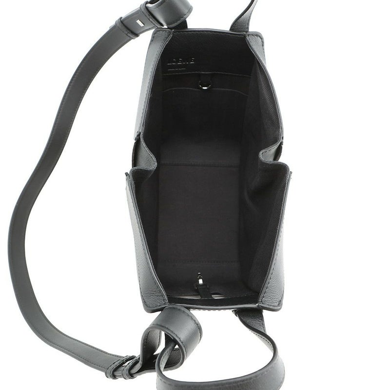 ロエベ ハンドバッグ ハンモックバッグ コンパクト クラシックカーフレザー A538H13X10 LOEWE 2way 黒