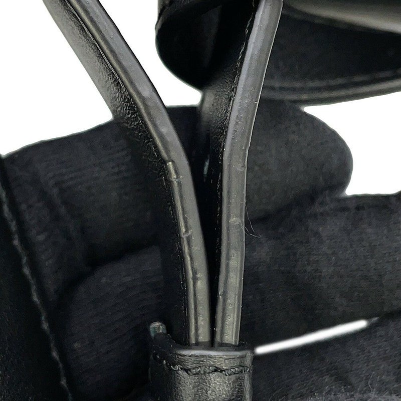 ロエベ ハンドバッグ ハンモックバッグ コンパクト クラシックカーフレザー A538H13X10 LOEWE 2way 黒