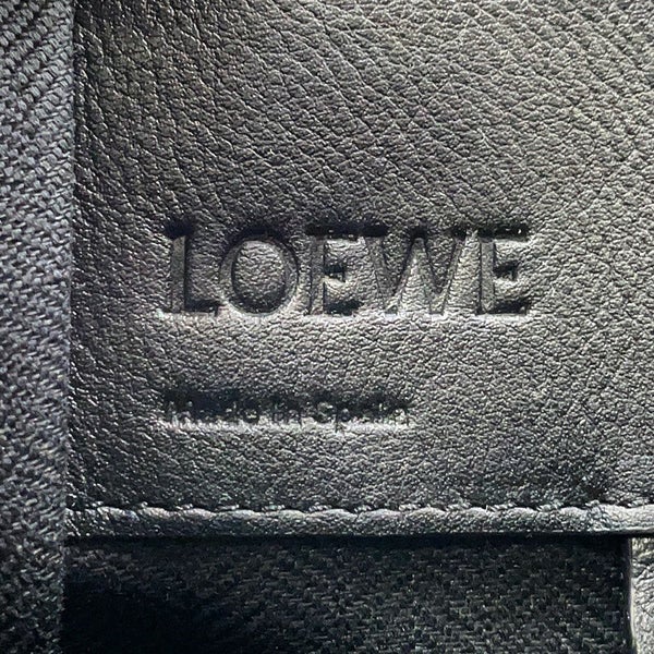 ロエベ ハンドバッグ ハンモックバッグ コンパクト クラシックカーフレザー A538H13X10 LOEWE 2way 黒