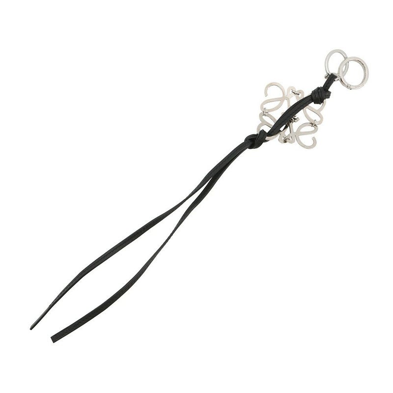 ロエベ バッグチャーム アナグラム レザー C821232X02 LOEWE 黒