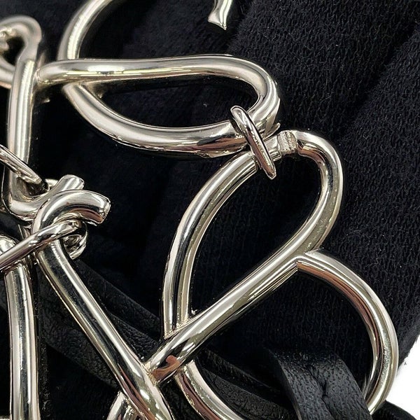 ロエベ バッグチャーム アナグラム レザー C821232X02 LOEWE 黒