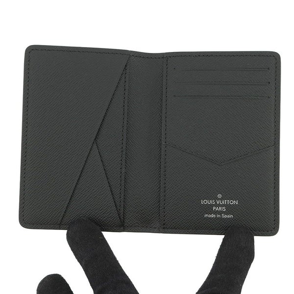 ルイヴィトン カードケース モノグラム・エクリプス オーガナイザー・ドゥ ポッシュ M61696 LOUIS VUITTON 名刺入れ メンズ 黒