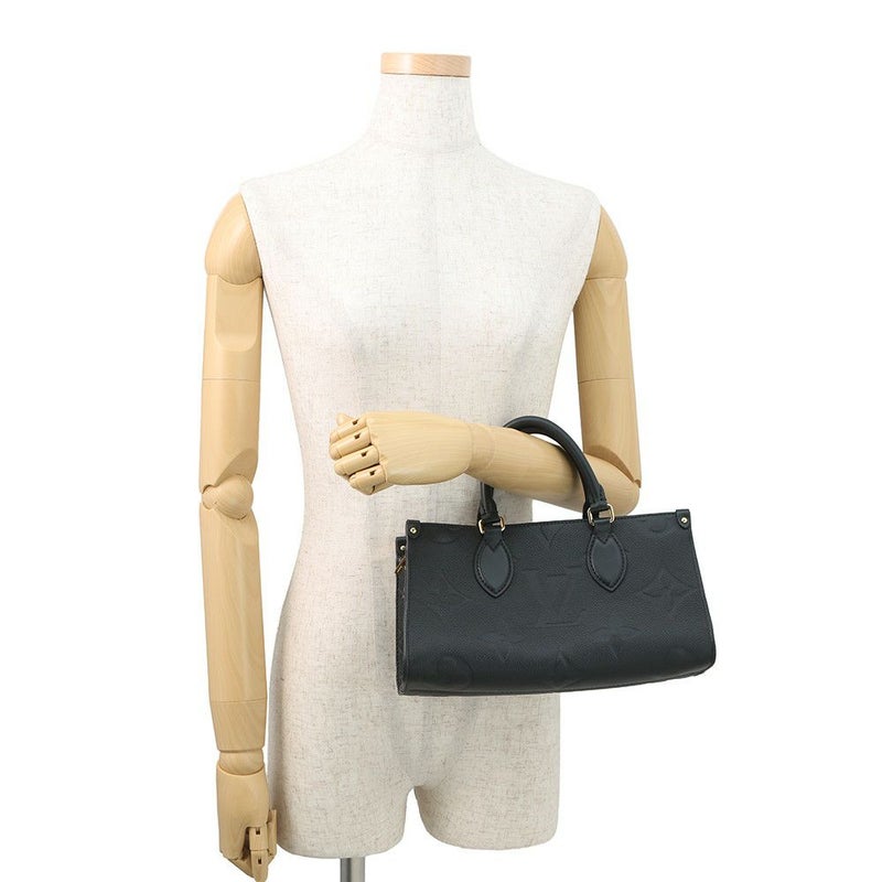 ルイヴィトン ハンドバッグ モノグラム・アンプラント オンザゴー EW M23640 LOUIS VUITTON 3way 黒 ブラック