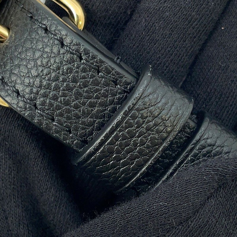 ルイヴィトン ハンドバッグ モノグラム・アンプラント オンザゴー EW M23640 LOUIS VUITTON 3way 黒 ブラック