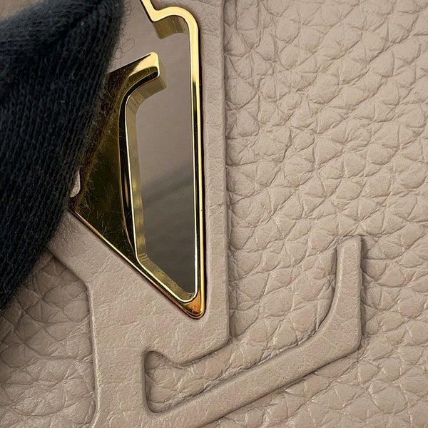 ルイヴィトン ハンドバッグ トリヨンレザー/パイソン カプシーヌ MINI N81258 LOUIS VUITTON  2wayショルダーバッグ