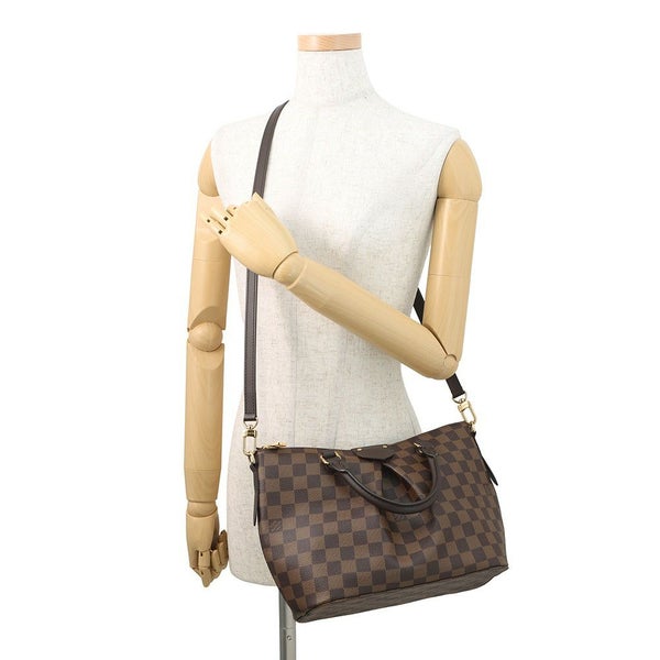 ルイヴィトン ハンドバッグ ダミエ・エベヌ シエナPM N41545 LOUIS VUITTON ヴィトン バッグ 2wayショルダーバッグ