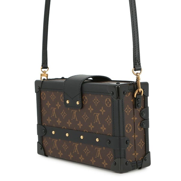 ルイヴィトン ショルダーバッグ モノグラム プティット・マル M45943 LOUIS VUITTON 2wayクラッチバッグ ブラック 黒