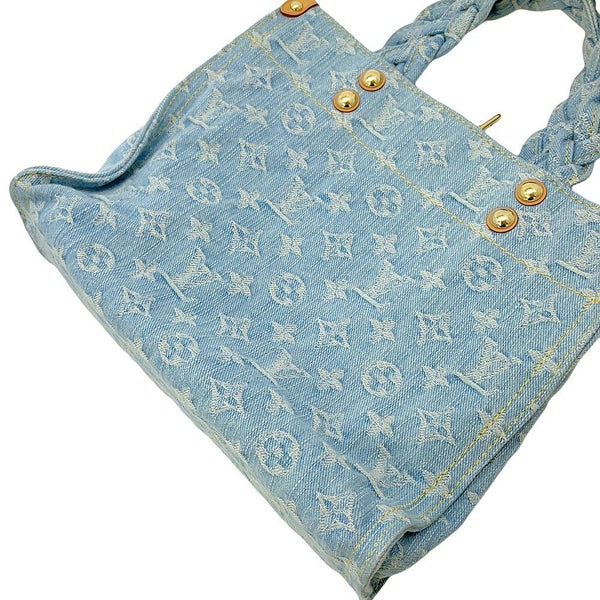 ルイヴィトン ハンドバッグ モノグラム・デニム レットゴー M24897 LOUIS VUITTON 2wayショルダーバッグ