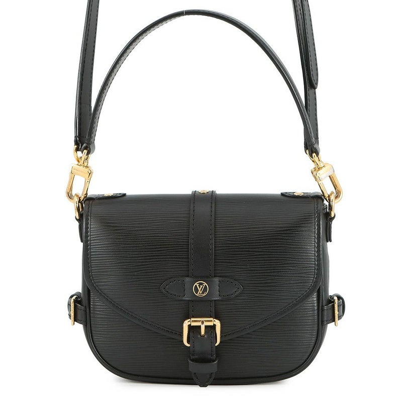 ルイヴィトン ハンドバッグ エピ ソミュール BB ヴィトン LOUIS VUITTON 2wayショルダーバッグ 黒 ブラック