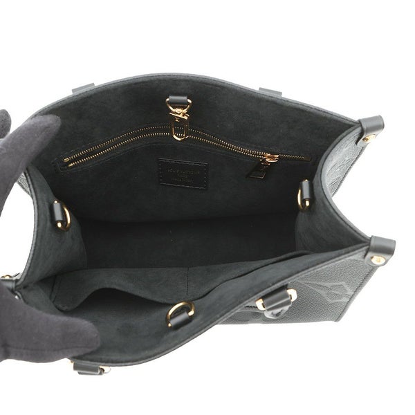 ルイヴィトン ハンドバッグ モノグラム・アンプラント オンザゴーPM M45653 黒 ブラック 2way