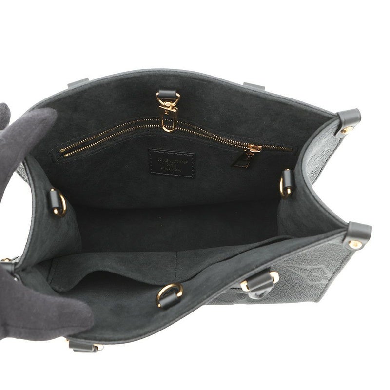 ルイヴィトン ハンドバッグ モノグラム・アンプラント オンザゴーPM M45653 黒 ブラック 2way