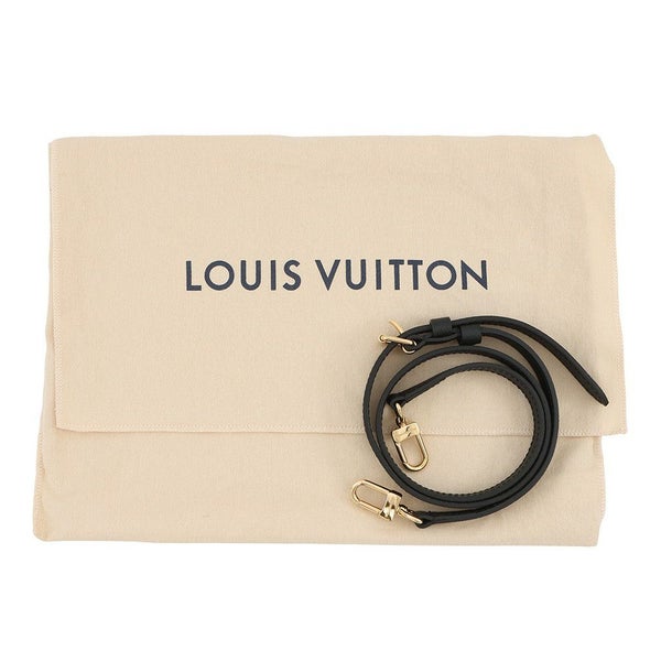 ルイヴィトン ハンドバッグ モノグラム・アンプラント オンザゴーPM M45653 黒 ブラック 2way