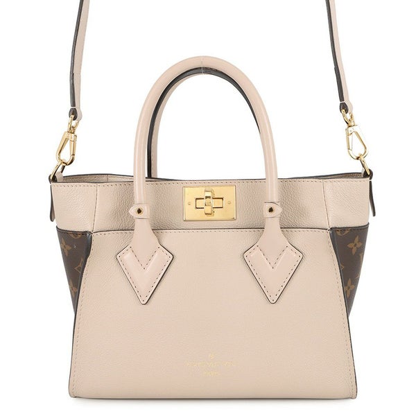 ルイヴィトン ハンドバッグ モノグラム/カーフレザー オンマイサイドPM M57729 LOUIS VUITTON 2wayショルダーバッグ