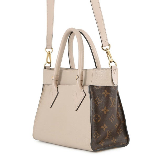 ルイヴィトン ハンドバッグ モノグラム/カーフレザー オンマイサイドPM M57729 LOUIS VUITTON 2wayショルダーバッグ