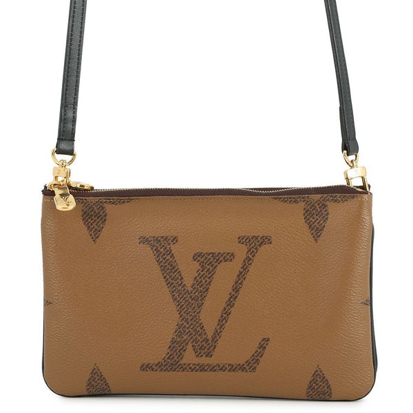ルイヴィトン ショルダーバッグ モノグラム・ジャイアントリバース ポシェット・ドゥーブル ジップ M69203 LOUIS VUITTON クラッチ