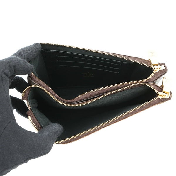 ルイヴィトン ショルダーバッグ モノグラム・ジャイアントリバース ポシェット・ドゥーブル ジップ M69203 LOUIS VUITTON クラッチ