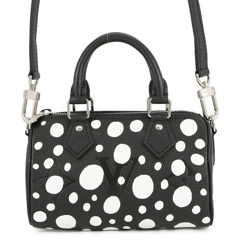 ルイヴィトン ハンドバッグ モノグラム・アンプラント/インフィニティ ドット LV × YK ナノ・スピーディ M81910 2way 草間彌生