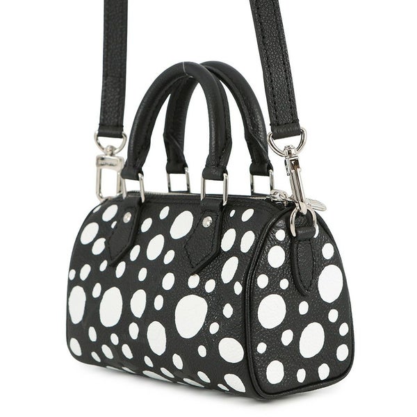 ルイヴィトン ハンドバッグ モノグラム・アンプラント/インフィニティ ドット LV × YK ナノ・スピーディ M81910 2way 草間彌生