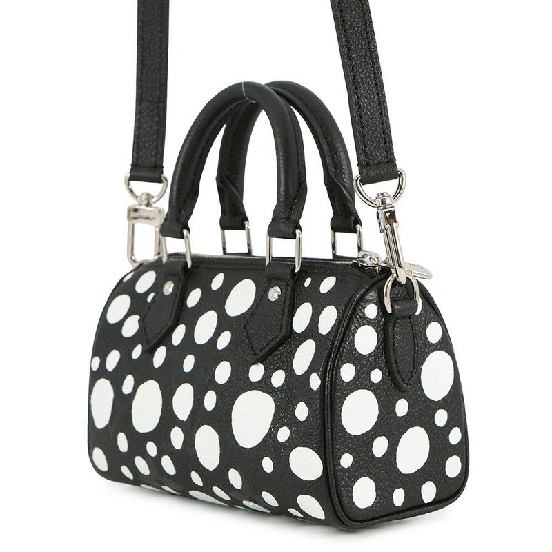 ルイヴィトン ハンドバッグ モノグラム・アンプラント/インフィニティ ドット LV × YK ナノ・スピーディ M81910 2way 草間彌生