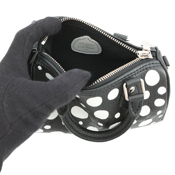 ルイヴィトン ハンドバッグ モノグラム・アンプラント/インフィニティ ドット LV × YK ナノ・スピーディ M81910 2way 草間彌生