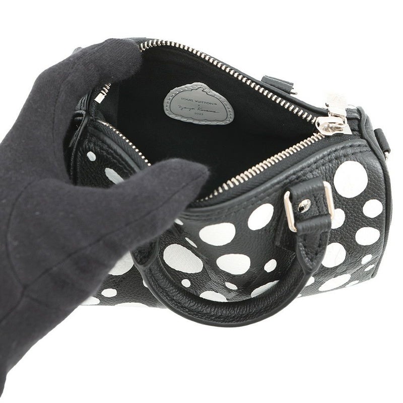 ルイヴィトン ハンドバッグ モノグラム・アンプラント/インフィニティ ドット LV × YK ナノ・スピーディ M81910 2way 草間彌生