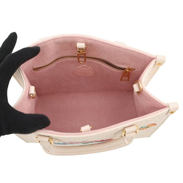 ルイヴィトン ハンドバッグ モノグラム・アンプラント LV × YK オンザゴーPM フラワー M21732 草間彌生