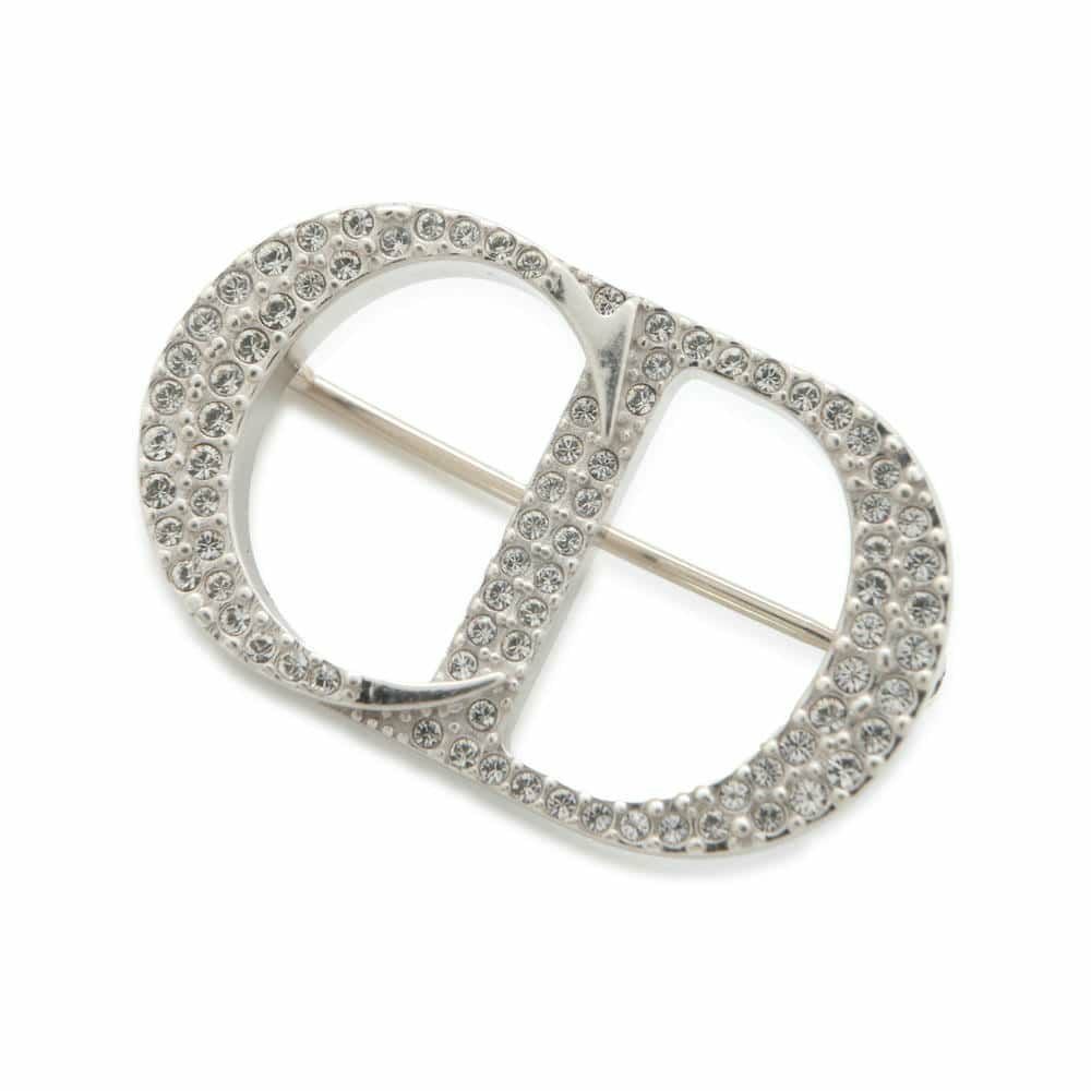 Dior CD ICON ブローチ シルバー クールに決まる♪メンズDIOR CD Icon ピンブローチ シルバー (Dior