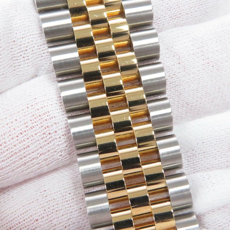 ロレックス デイトジャスト2 36 126233 ランダムシリアル ルーレット ROLEX 腕時計 黒文字盤 10Pダイヤ