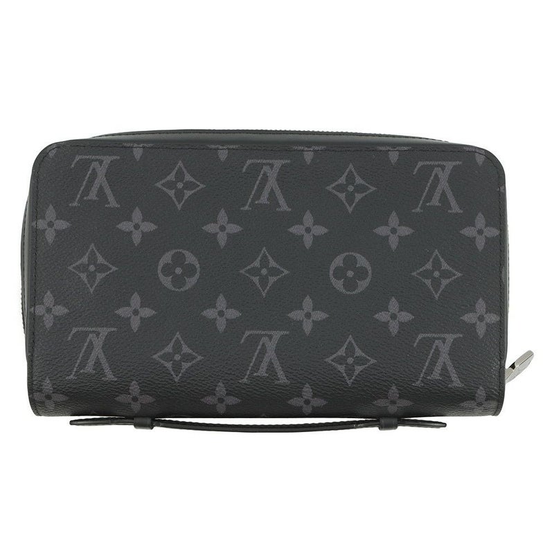 ルイヴィトン 長財布 モノグラム・エクリプス ジッピーXL M61698 LOUIS VUITTON ヴィトン 財布 メンズ 黒 ブラック