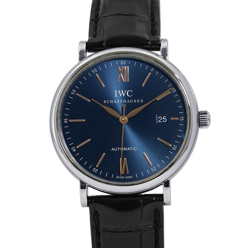 IWC ポートフィノ オートマティック IW356523 腕時計 ウォッチ ブルー文字盤