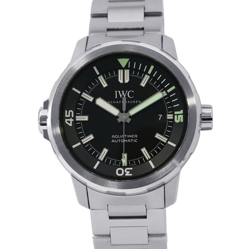 IWC アクアタイマー・オートマティック IW328803 腕時計 黒文字盤