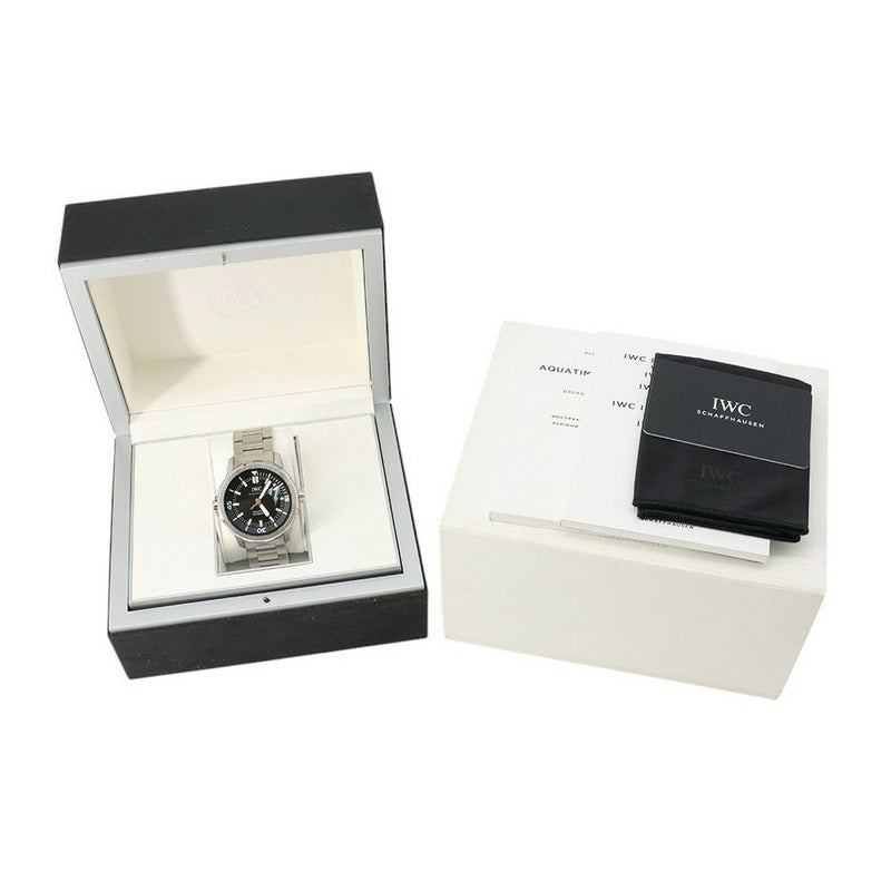 IWC アクアタイマー・オートマティック IW328803 腕時計 黒文字盤
