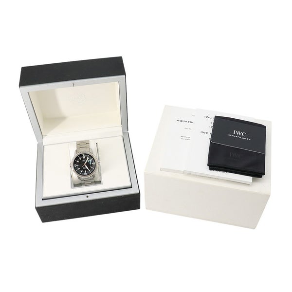 IWC アクアタイマー・オートマティック IW328803 腕時計 黒文字盤