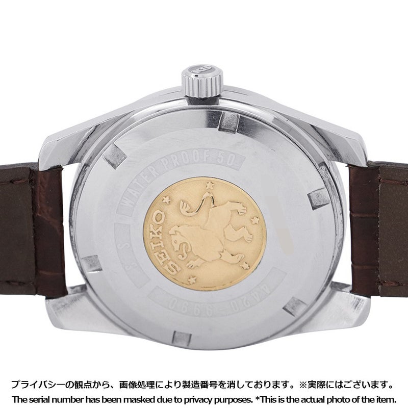 セイコー キングセイコー クロノメーター 後期型 ライオンメダリオン 4420-9990 SEIKO 腕時計 シルバー文字盤