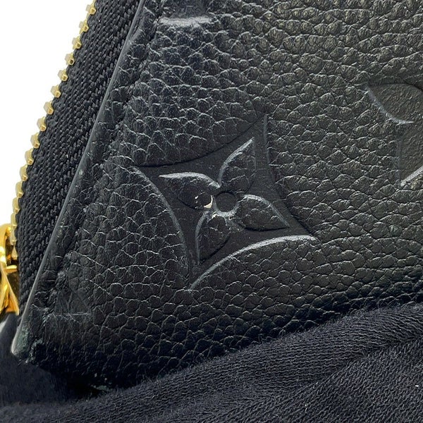 ルイヴィトン 長財布 モノグラム・アンプラント ポルトフォイユ・クレマンス M60171 LOUIS VUITTON ヴィトン 黒 ブラック