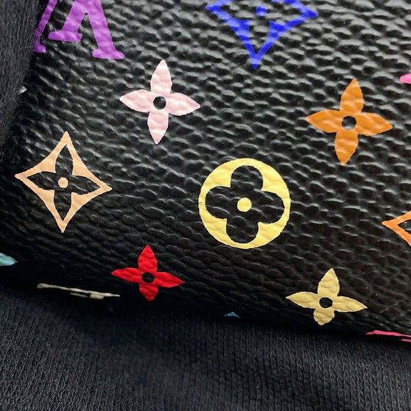 ルイヴィトン モノグラム・マルチカラー LV × TM ジッピー・ウォレット M60244 LOUIS VUITTON 村上隆 黒 ブラック