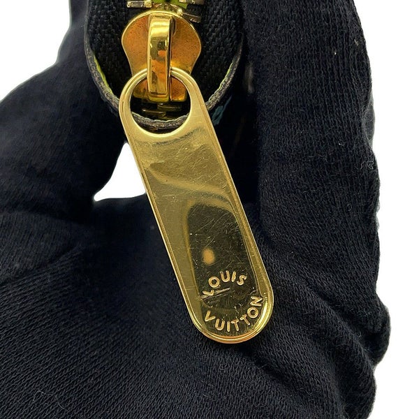 ルイヴィトン モノグラム・マルチカラー LV × TM ジッピー・ウォレット M60244 LOUIS VUITTON 村上隆 黒 ブラック