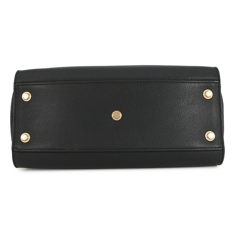 ルイヴィトン ハンドバッグ カーフレザー/モノグラム・マヒナ オンマイサイドGM M22225 LOUIS VUITTON ヴィトン 黒 ブラック