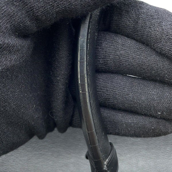 ルイヴィトン ハンドバッグ カーフレザー/モノグラム・マヒナ オンマイサイドGM M22225 LOUIS VUITTON ヴィトン 黒 ブラック