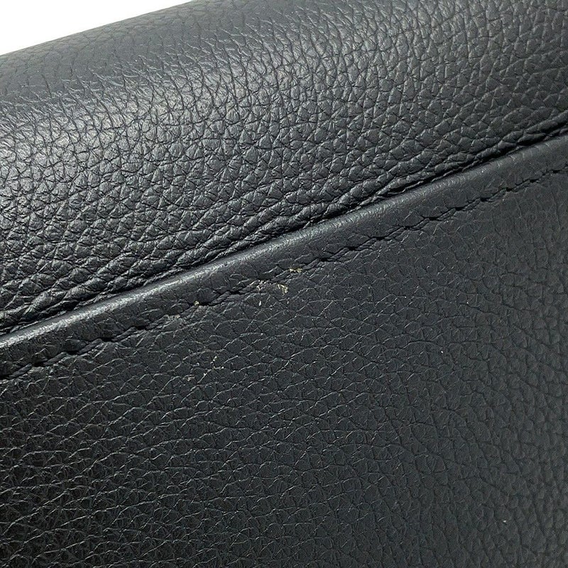 ルイヴィトン ハンドバッグ カーフレザー/モノグラム・マヒナ オンマイサイドGM M22225 LOUIS VUITTON ヴィトン 黒 ブラック