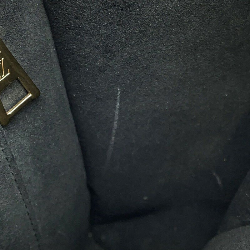 ルイヴィトン ハンドバッグ カーフレザー/モノグラム・マヒナ オンマイサイドGM M22225 LOUIS VUITTON ヴィトン 黒 ブラック