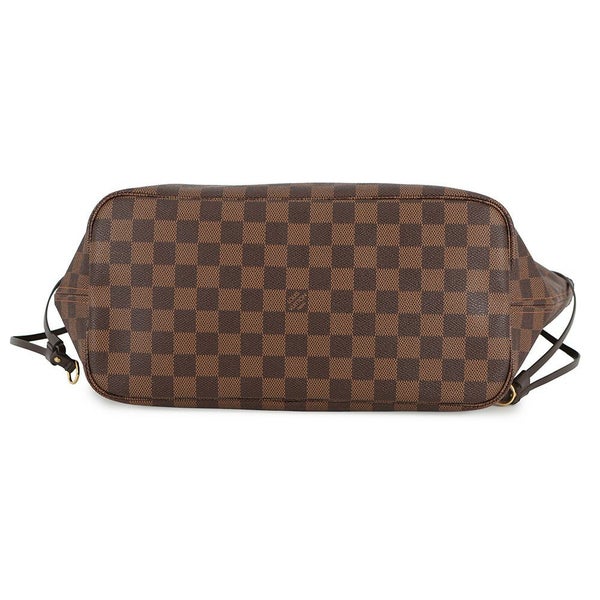ルイヴィトン トートバッグ ダミエ・エベヌ ネヴァーフルMM ポーチ付き N41358 LOUIS VUITTON ヴィトン バッグ
