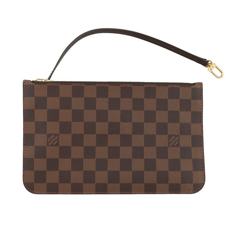 ルイヴィトン トートバッグ ダミエ・エベヌ ネヴァーフルMM ポーチ付き N41358 LOUIS VUITTON ヴィトン バッグ