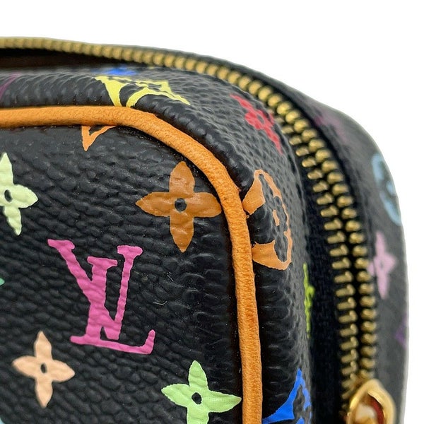 ルイヴィトン ポーチ モノグラム・マルチカラー LV × TM トゥルース・ワピティ M58034 LOUIS VUITTON 小物入れ 村上隆